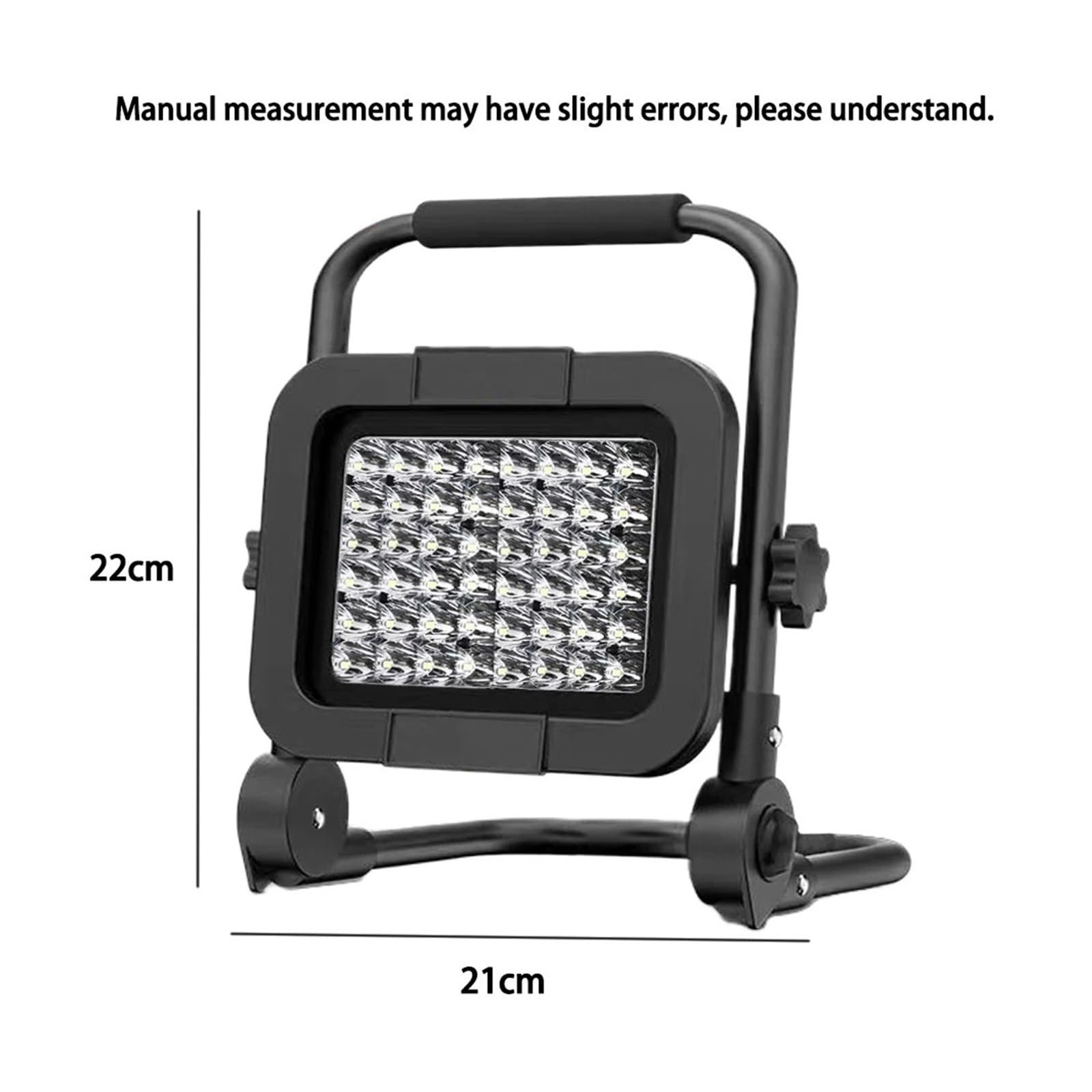 Bezprzewodowy Reflektor Zewnętrzny Led Light Roboczy Ręczny Sprzęt Ratunkowy Do Wędkowania. Lekki Krój Super Jasne śWiatłA(For No USB)