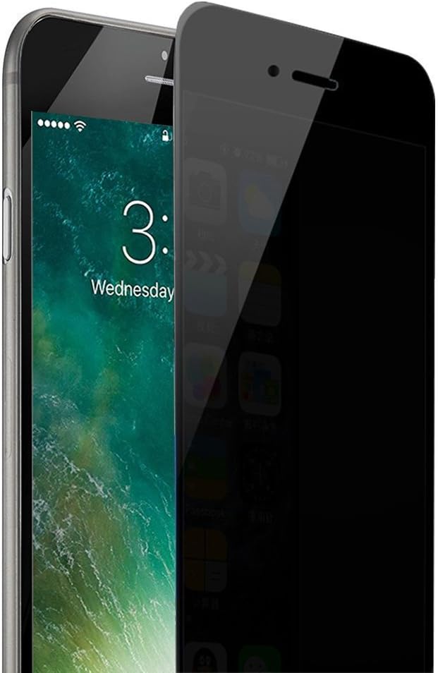 iPhone 8 / iPhone 7 Privacy Screen Protector, ANKoon Premium [No Dark Version] Anti-Spy Tempered Glass Screen Protector for iPhone 7 4.7'' (Not for iPhone 7 Plus)