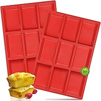 Vista 11 de Sartén de silicona para pan Walfos - Sartén de pan de silicona antiadherente, ¡solo desmoldar! Perfecta para pan, pastel, brownies, pan de carne