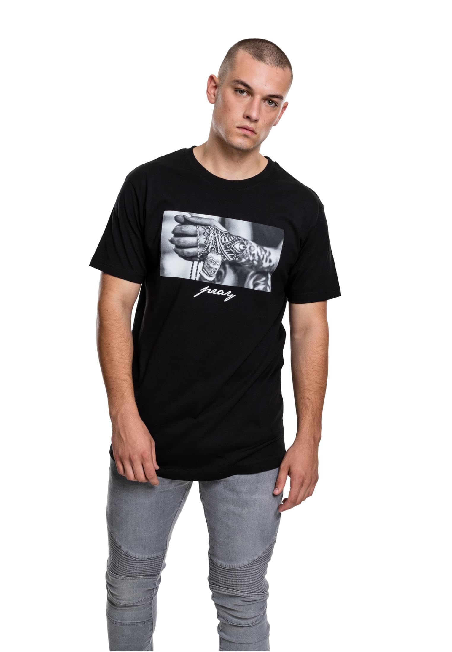 Mister Tee Men's Pray 2.0 Tee