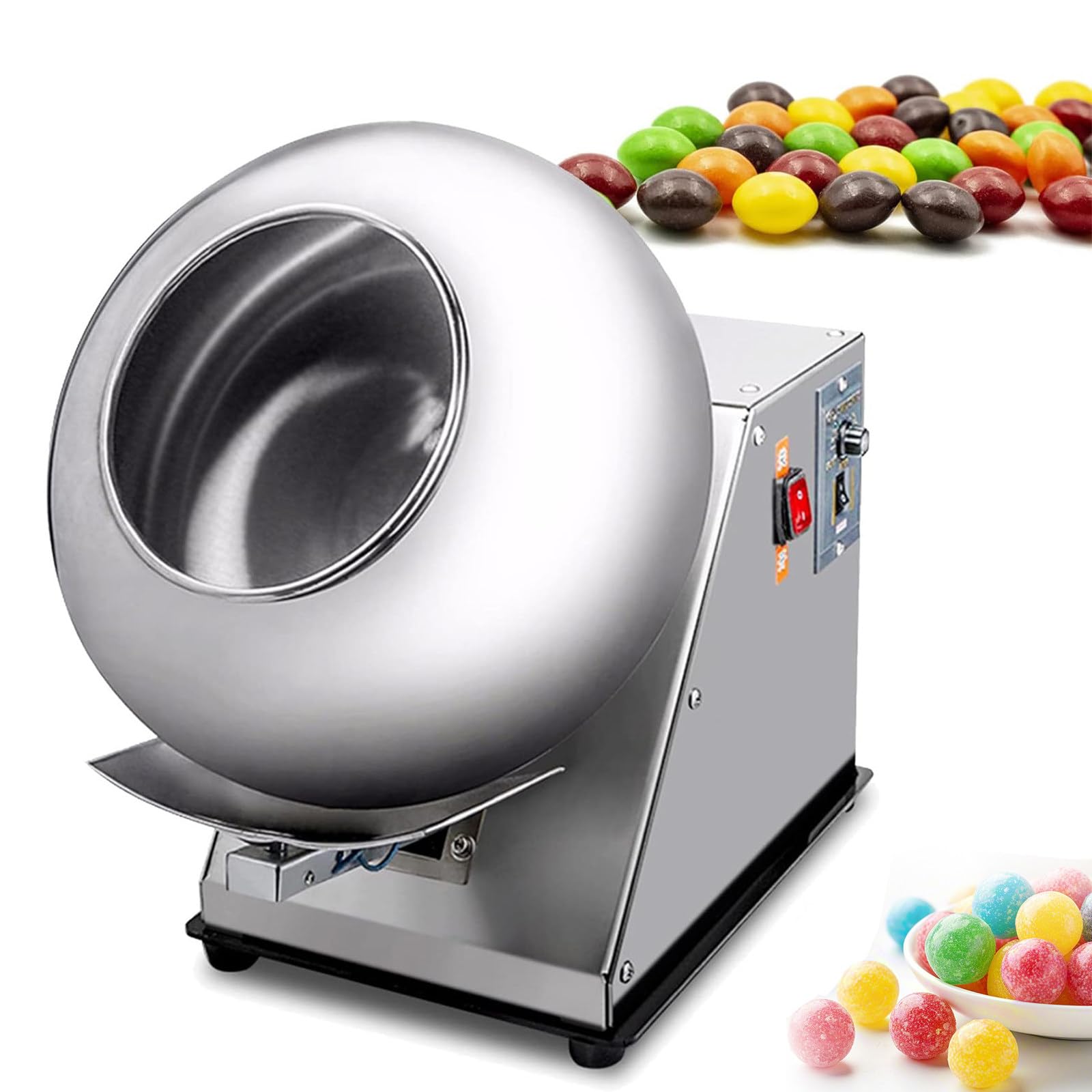 Automatyczna Maszyna do Powlekania Tabletek, Maszyna do Powlekania Czekoladą, Maszyna do Powlekania Cukrem, Mała Komercyjna Mini Maszyna do Powlekania Czekoladą 220V