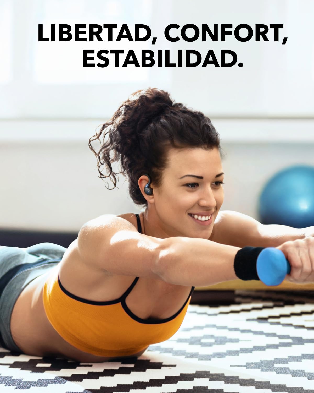 Soundcore Sport X20 Auriculares inalámbricos Deportivos Cancelación de Ruido IP68 Graves Profundos
