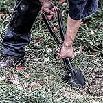18'' Military Folding Camping Shovel, Offroad Survival High Carbon Steel Shovel (Olive) AugTouf by toolant - Image 5