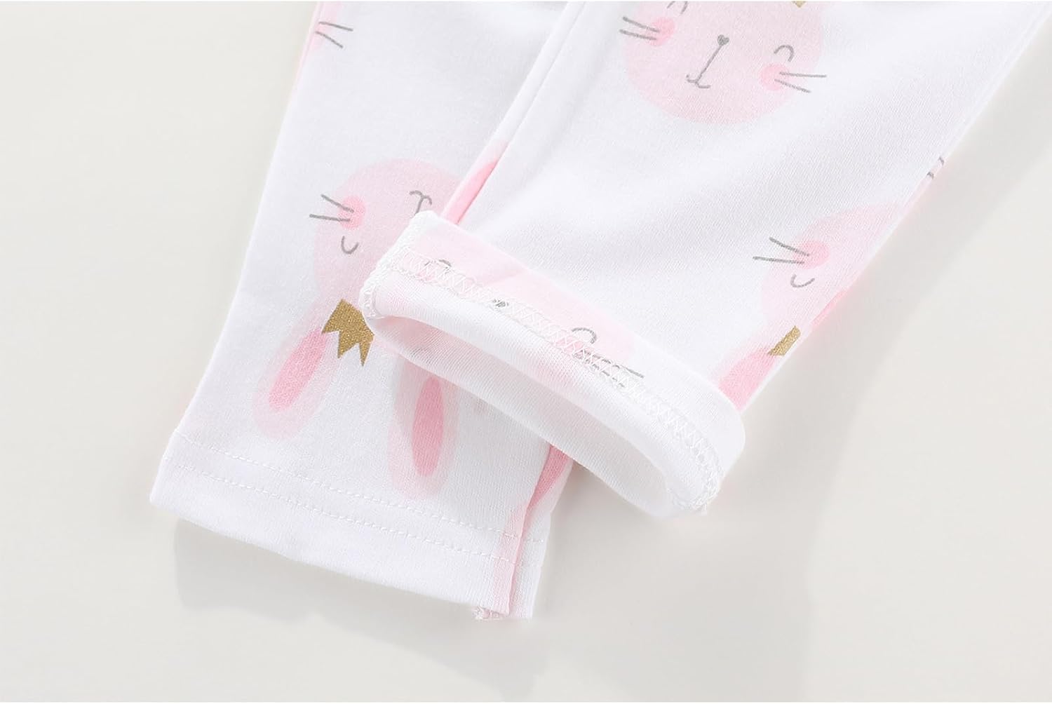 Unisex Baby Boy Girl Pants Sets Cotton Soft Infants Bottoms Casual 5 Pack 0-12 Month Babies' Leggings - Image 7