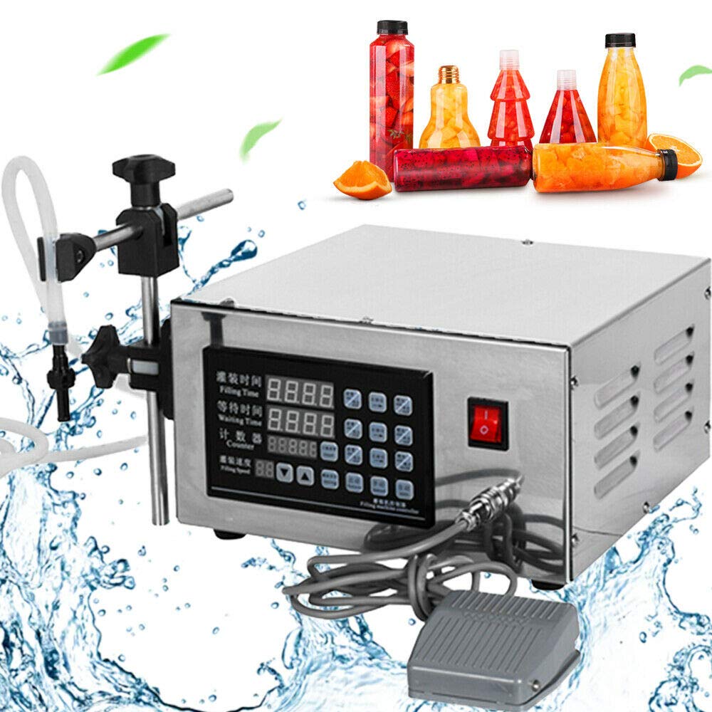 Futchoy Macchina per riempimento liquido liquido 5 ~ 3500 ml automatica e manuale macchina di riempimento per liquidi come acqua, bibite, profumi e altri
