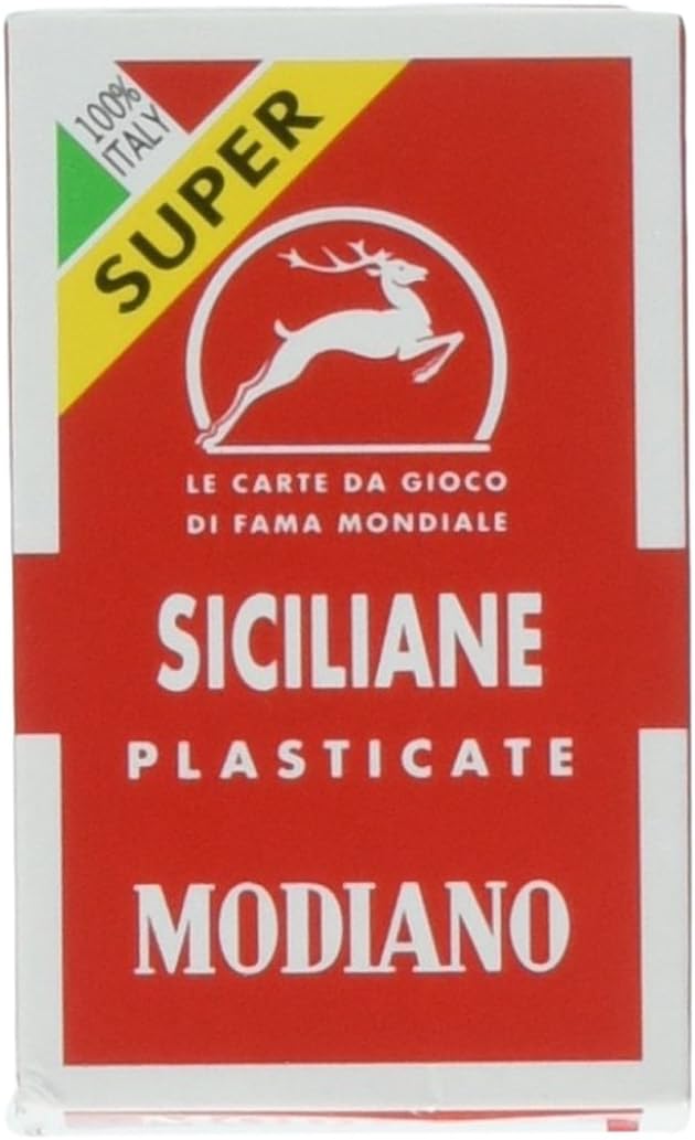 Modiano Italian Sicilian Scopa Playing Cards