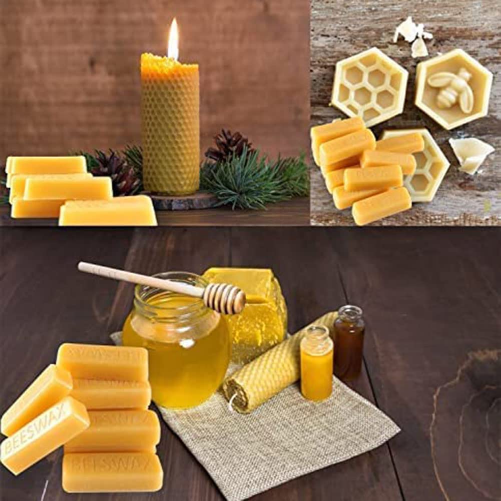 Creazione di Candele Artigianali 24 Lingotti da 1 Oz - Progetti Fai-da-Te Barrette di D per Uso al 100%