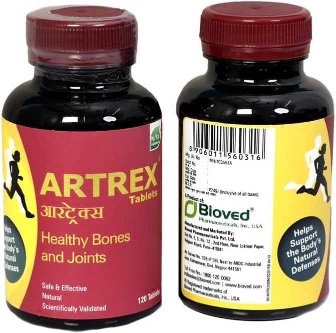 'ARTREX Joint Support and Health Formula is a 1 Month Supply of Natural Ingredients Proven to be Effective Against Aching Bones and Joints Including Neck, Back, Knee and Other Joint Irritation Areas'