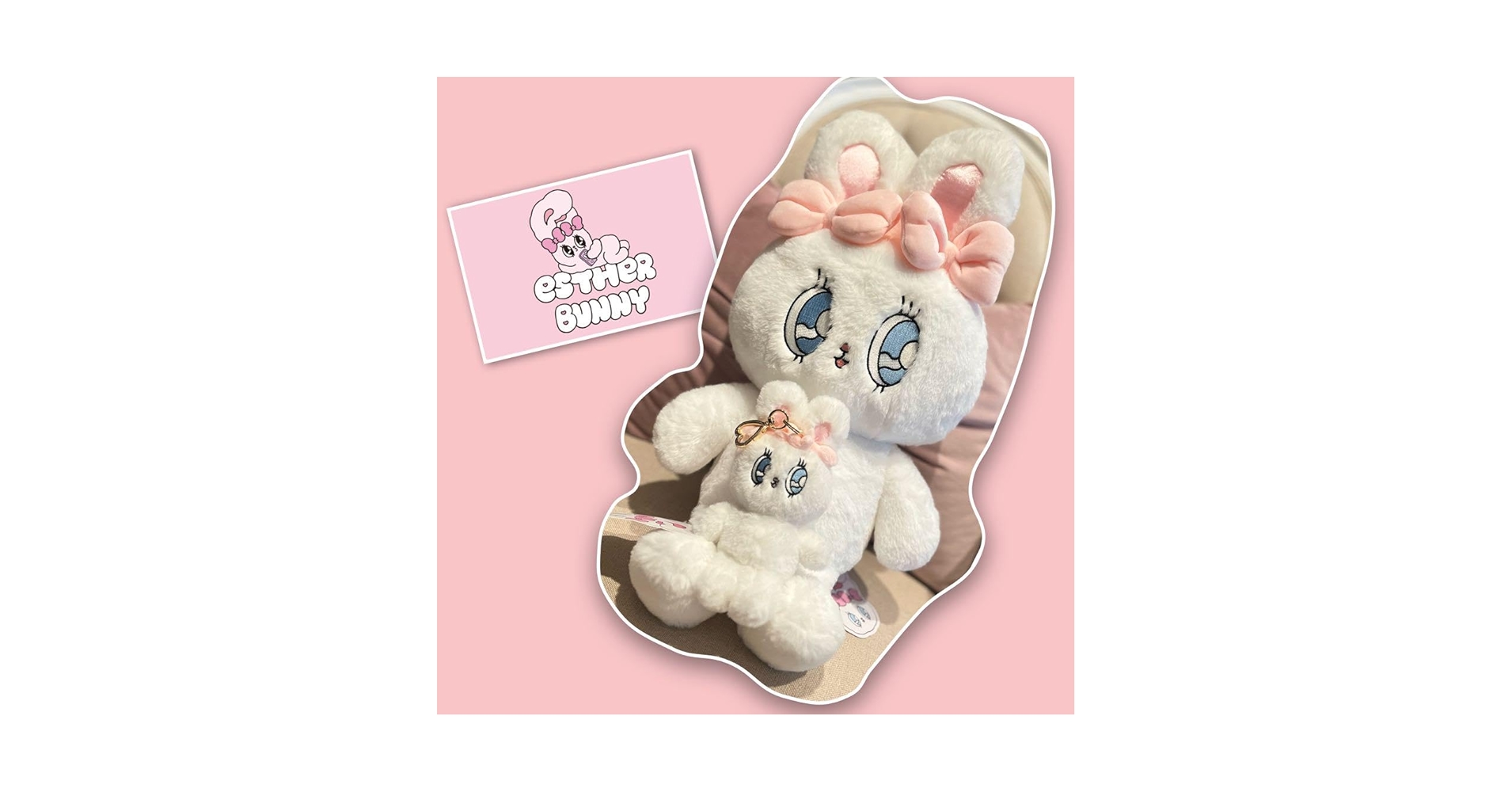 【プレミア】エスターバニー♡マスコット付ショルダー2つセットです^_^　③品 ♡Esther Bunny POPUP情報♡2025 1月のスケジュール♡｜NEWS
