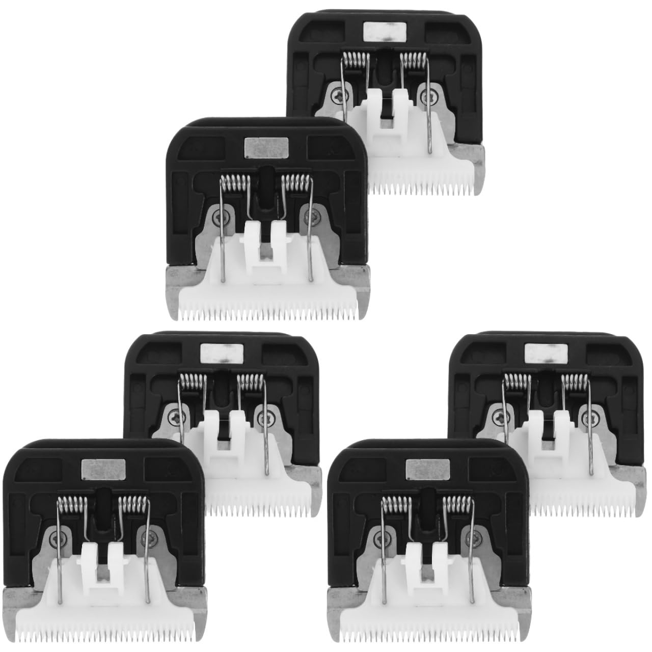 Lames de rechange FRCOLOR pour tondeuse de chien, finition précise et coupe fluide lot de 6