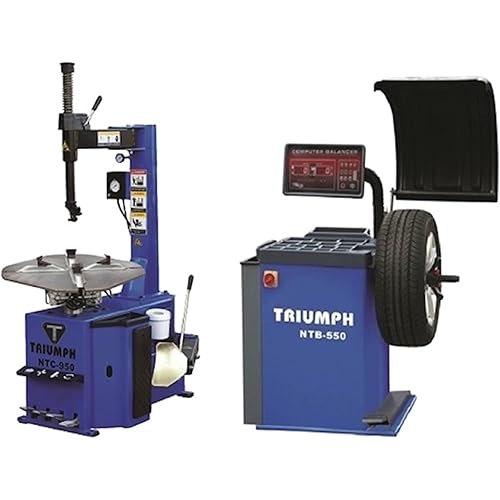 TRIUMPH NTC-950 & NTB-550 Tire Changer Wheel Balancer Combo Package