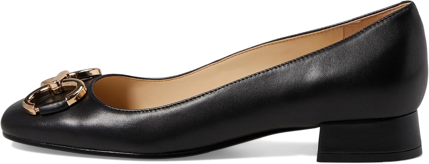 Nine West Women's Works Ballet Flat, Black 001, 7