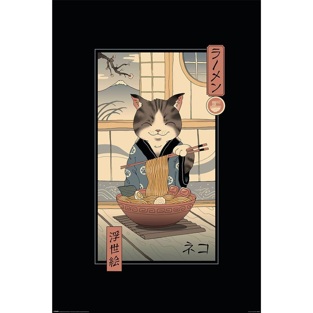 Pyramid Vincent Trinidad Maxi Poster (Neko Cat Design) 61cm x 91.5cm - Official Merchandise