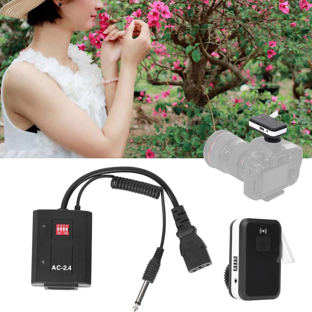 Topiky Trigger Wireless Flash per Fotocamera Wireless, 16 canali 100 m Trigger Telecomando Supporto Anti-interferenza velocità sincrona 1/320S Flash Wireless, per per