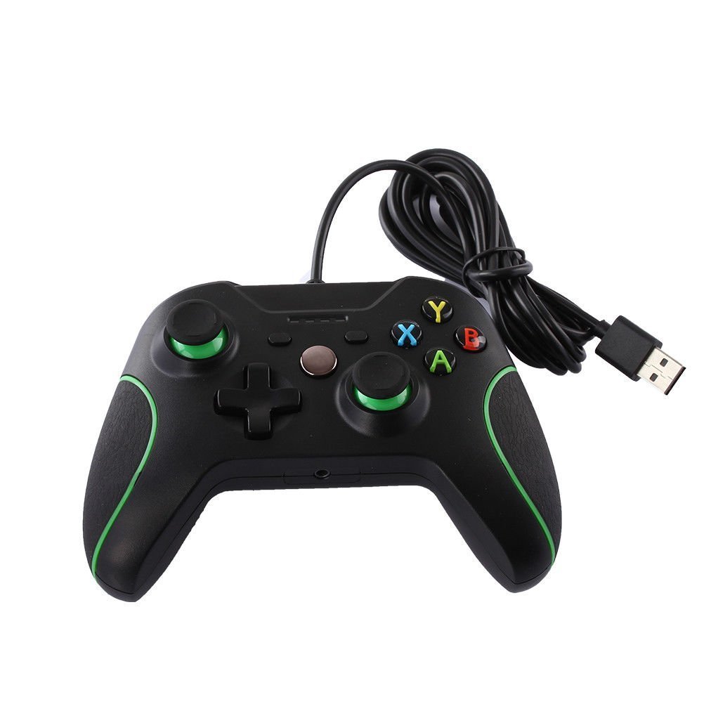 DORLIONA USB Wired Game Remote Controller Gamepad Joystick for Microsoft Xbox One PC LY