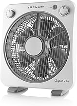 Orbegozo BF0138 Fan 3 Speed Box Fan 40 W // // 30 cm Diameter Scoops 6 Blades