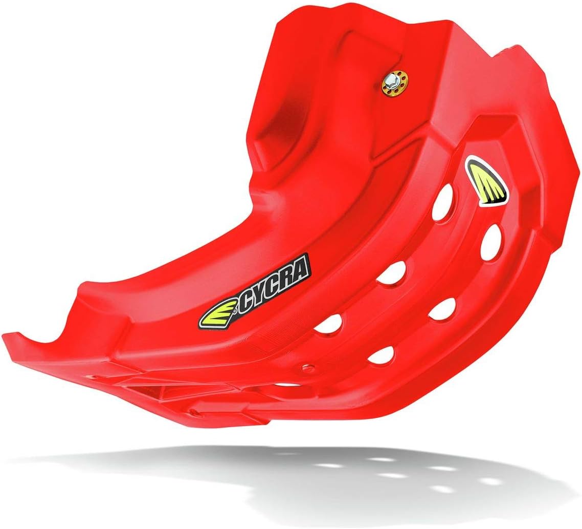 Cycra Full Coverage Skid Plate (RED) for 17-20 Honda CRF450R