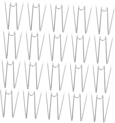 OSALADI 20 piezas de gancho afilado para panel de tela, clips de pared, ganchos de madera para puertas de cocina, ganchos de gabinete de cocina,