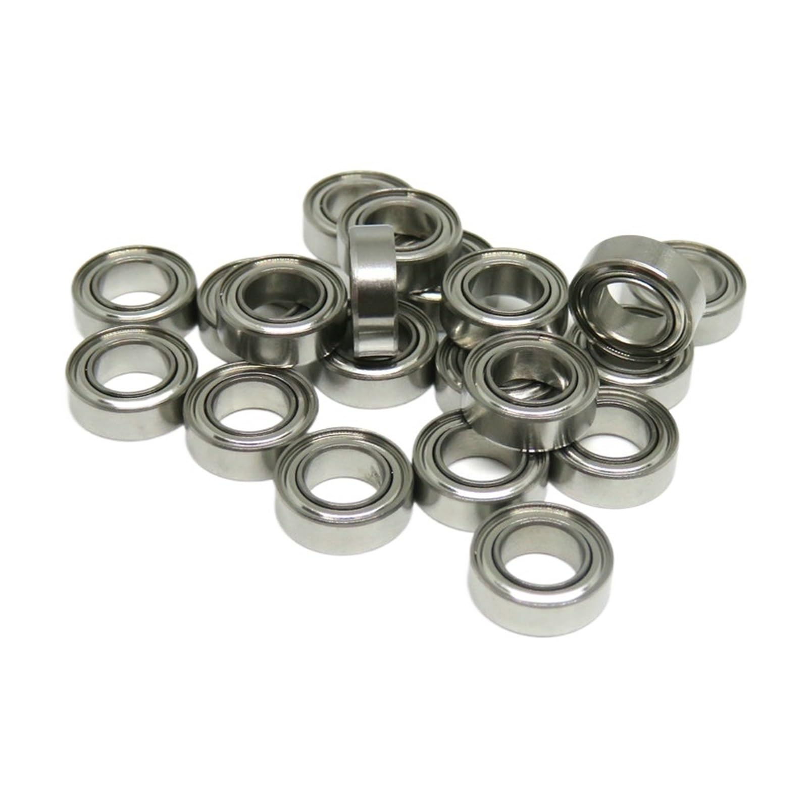 NOBIRTBSA 10 Pieces ABEC7 6x10x3 SMR63Z Hybrid Ceramic Ball Bearing SMR63 SMR63C ZZ L630ZZ Stainless Steel Bearing 6 * 10 * 3(SMR52C-ZZ 2x5x2.5mm)