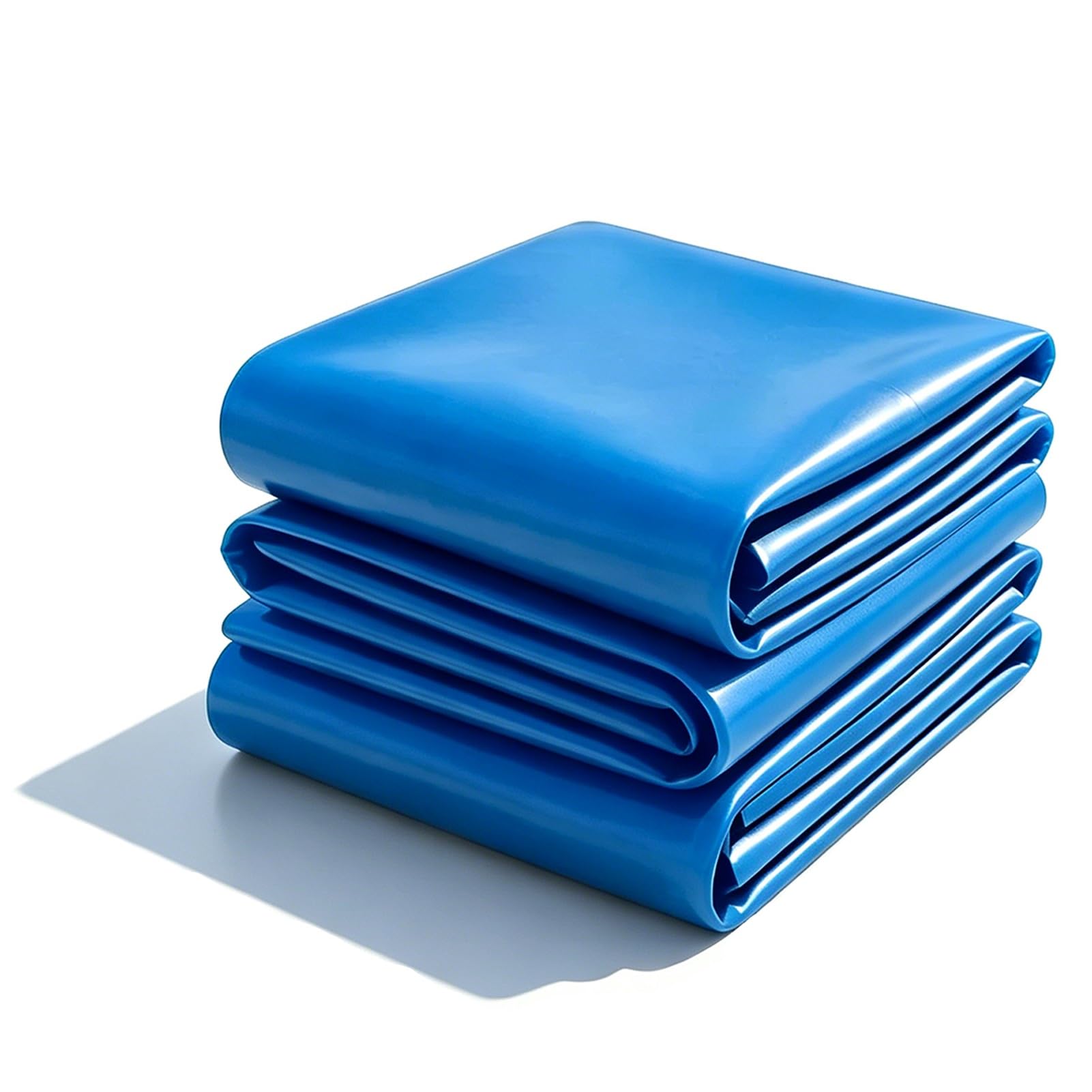 Yopappol Flexible HDPE Water Storage Liner, Weatherproof Pond Liners, Impermeable Underlayment Membrane for Backyard Fish Pond, Garden Stream & Irrigation Ponds (Blue)(3x8m(9.8x26.2ft))