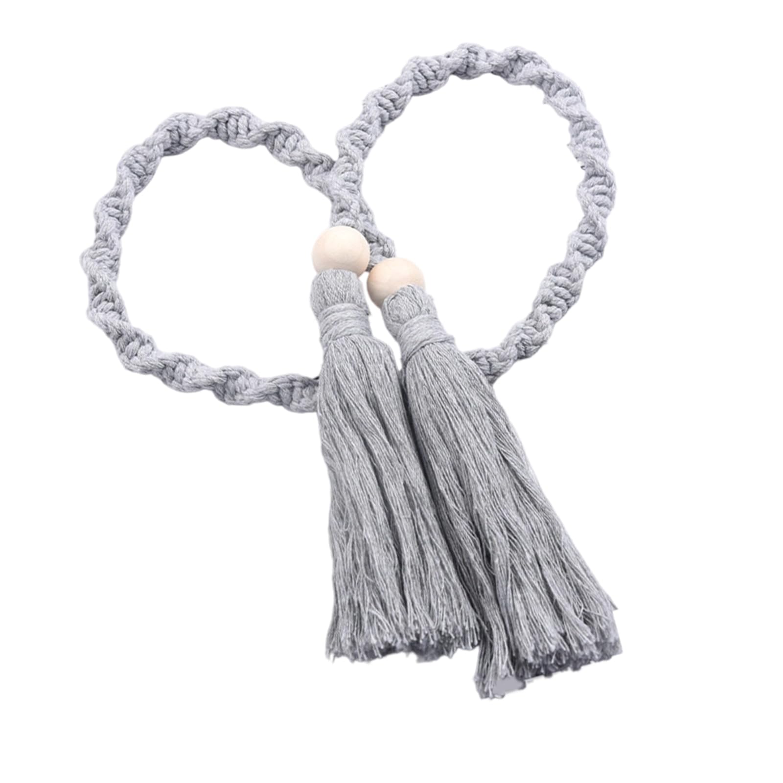 Xinsheinelry Curtain Tiebacks, Tie Backs for Curtains Drape Tieback Holders Cord Decorative Holdbacks for Home Tiebacks