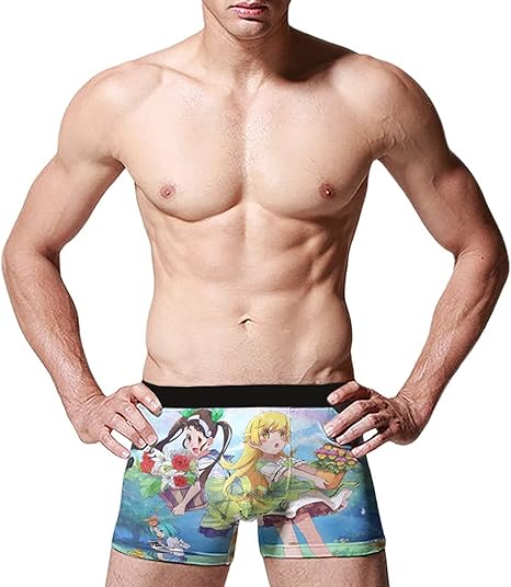 Amazon | [JohnJMax] ボクサーパンツ メンズ 化物語 忍野忍 八九