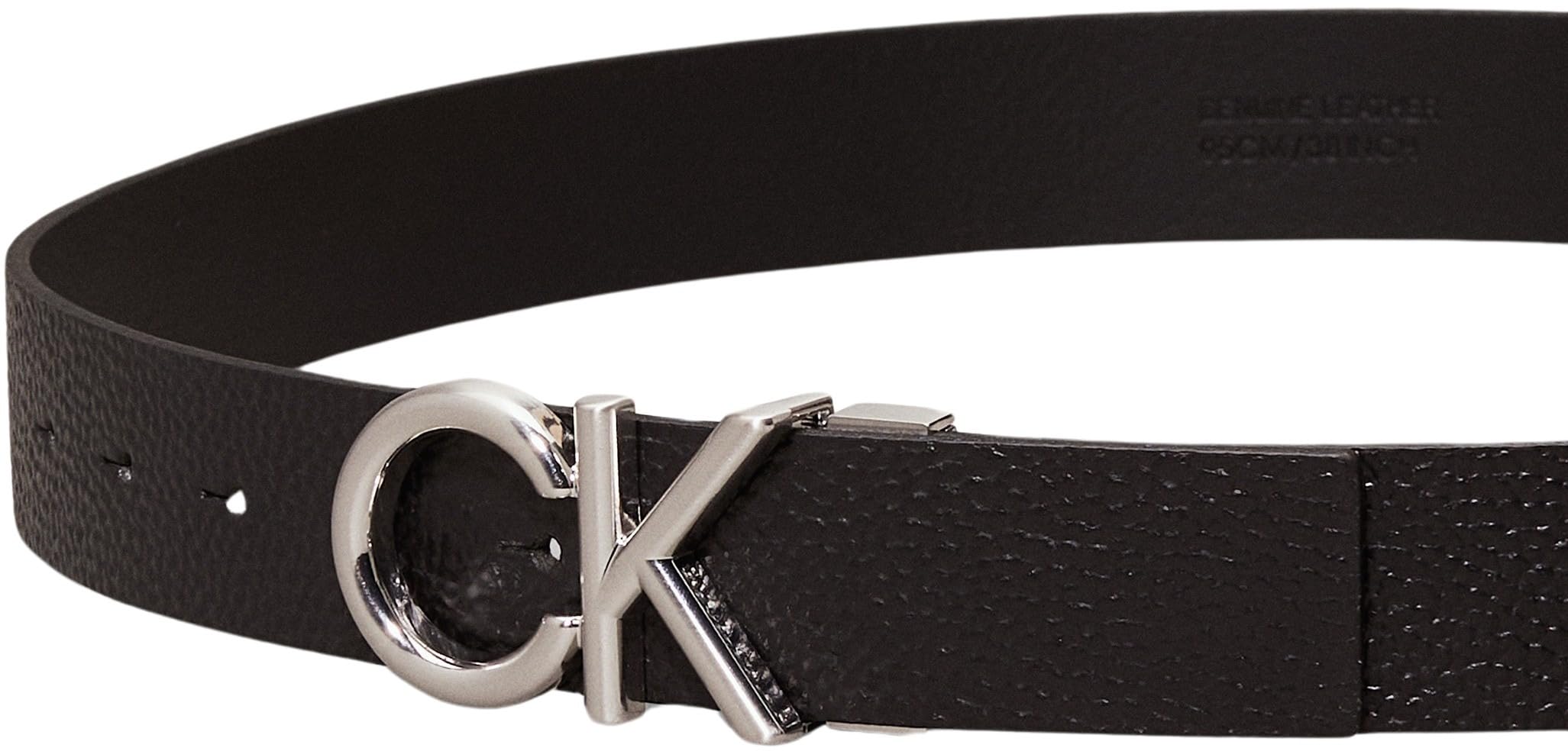 Calvin Klein Uomo Cintura Metal Fibbia Monogramma