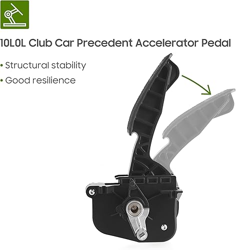 Miniatura 4 de 10L0L Pedal de acelerador de carrito de golf Gen 2 apto para Club Car Precedent 2009-UP 102595601 102595502