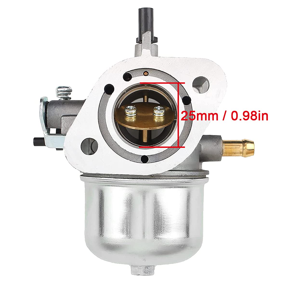 ZAMDOE 15003-7061 Carburador de Repuesto para Kawasaki FH430V FH381V FH541V FS481V Motor, reemplaza # 15003-7047 15004-7057 15003-7107 15003-7054 Carburador, con Junta y Filtro de Combustible