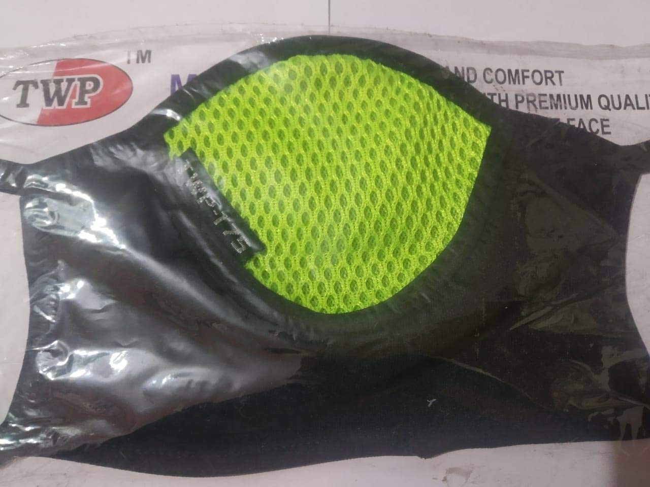 AUTONEST TWP-75 Imported Pollution Protected FACE MASK of Outdoor Traveling Black And Green Colour 1