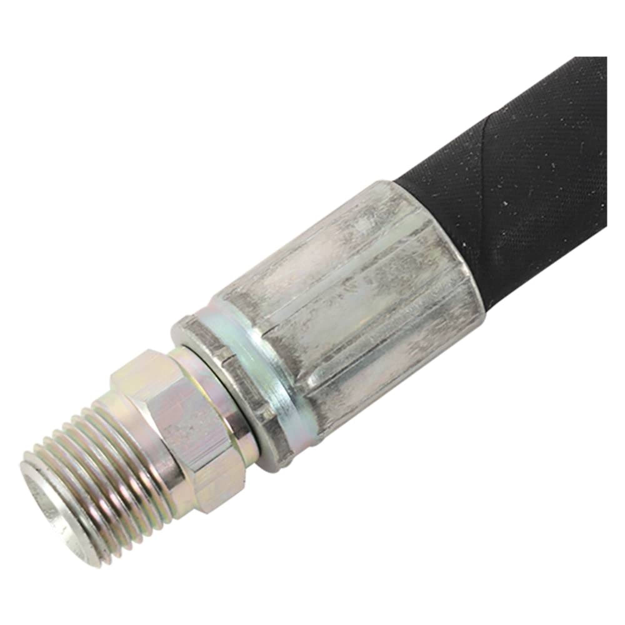 Complete Tractor 3001-0000 Manguera hidráulica compatible con/repuesto para tractores – 3/8 x 12 pulgadas SAE 100 R2AT 2 cables conjunto de manguera hidráulica (4780 psi)