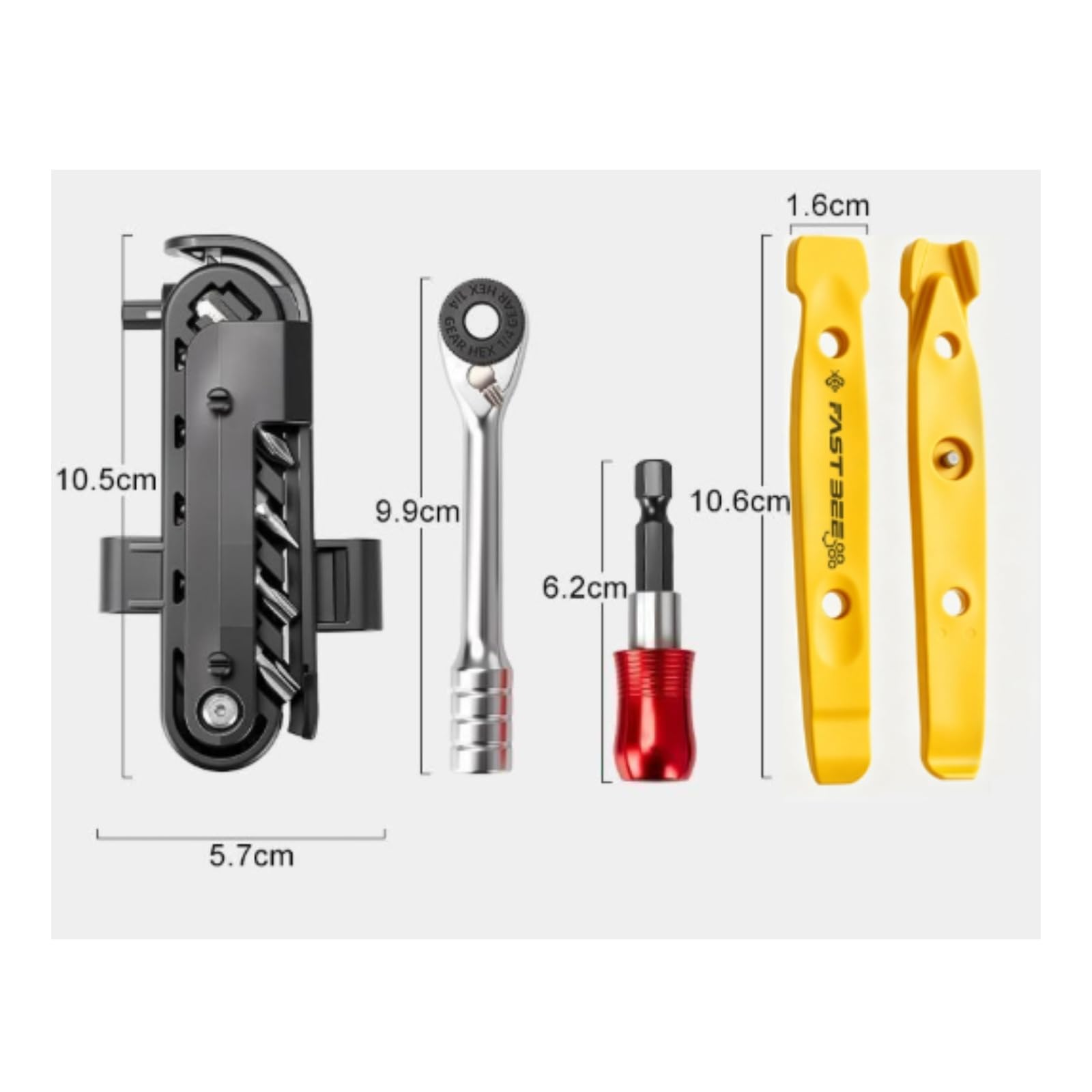 Kit Riparazione Bicicletta Tascabile