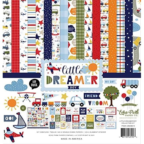 Echo Park Little Dreamer Boy Collection Kit Cover