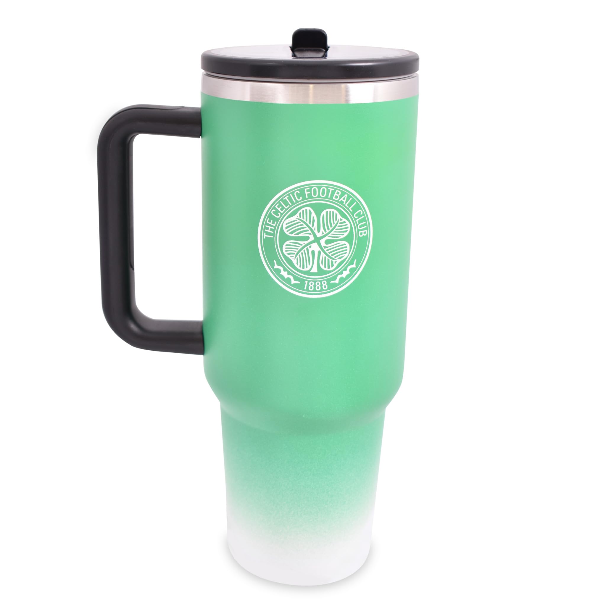 Celtic FC 40oz Tumbler Thermal Officially Licensed Handled Flask