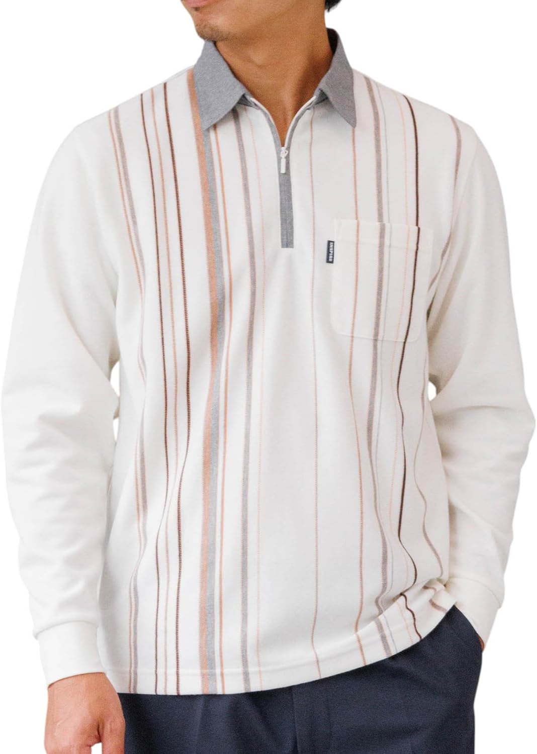 レザレクション　ハーフジップ　厚めシャツ　 L レザレクション ハーフジップ 厚めシャツ L レザレクション ハーフ