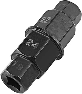 Ferramenta de eixo de motocicleta, 1 peça ferramenta de remoção de eixo de motocicleta ferramenta de remoção de roda de eixo de motocicleta 17 19 22 24 mm ferramenta de driver de eixo de motocicleta