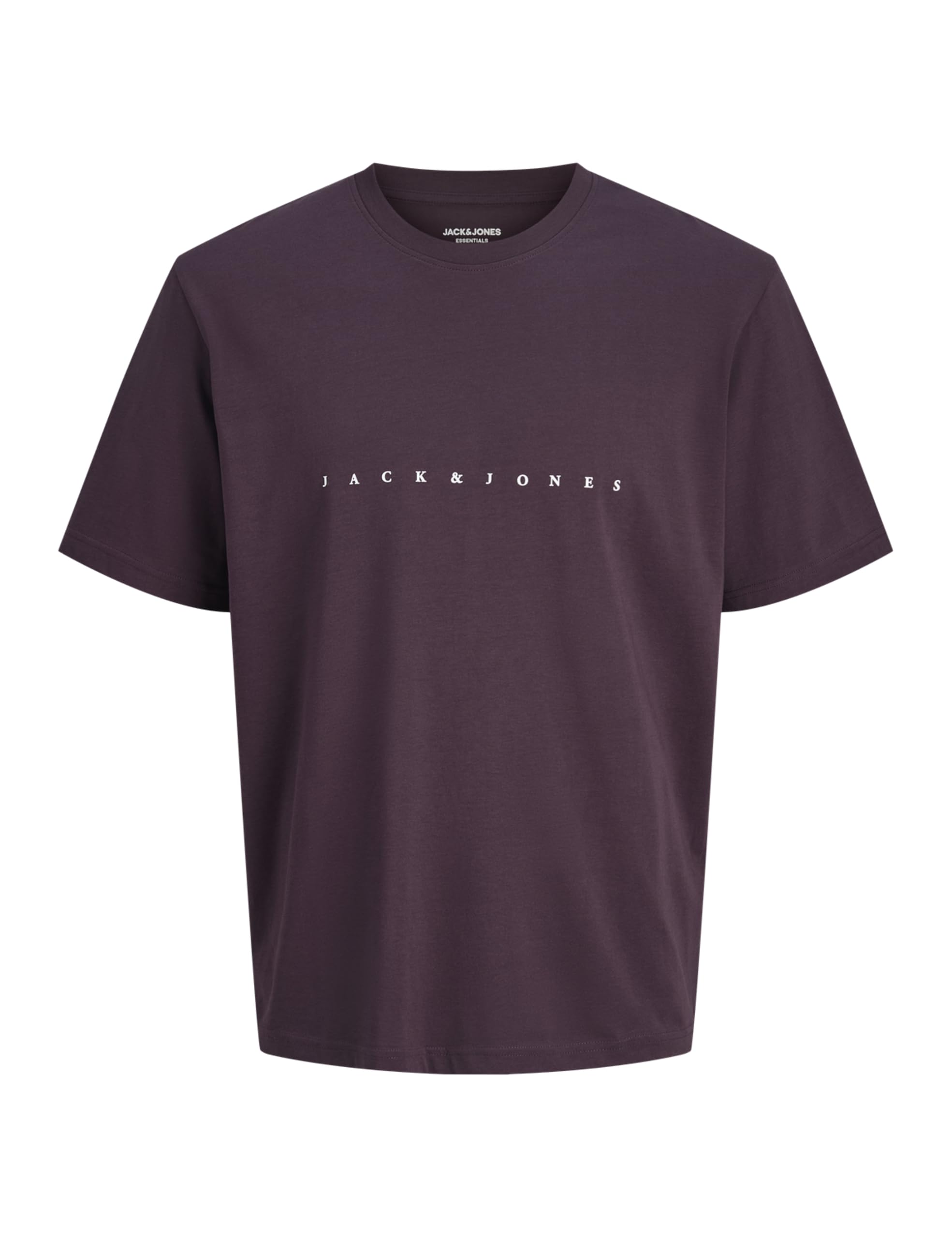 JACK & JONES Jjestar Jj Tee SS Noos Pls, Perfect Plum, XXL Men