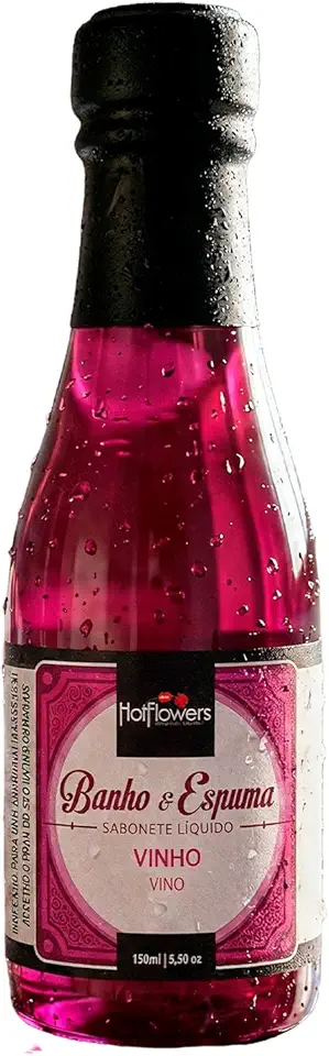 Kit Espuma de Banho Premium para Banheira e Hidromassagem - Sabonete Corporal Perfumado com Alta Espumação, 150ml - SPA em Casa (Vinho)