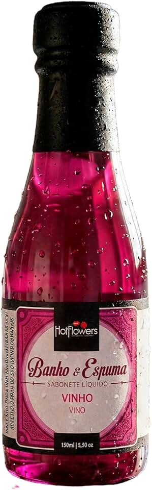 Kit Espuma de Banho Premium para Banheira e Hidromassagem - Sabonete Corporal Perfumado com Alta Espumação, 150ml - SPA em Casa (Vinho)