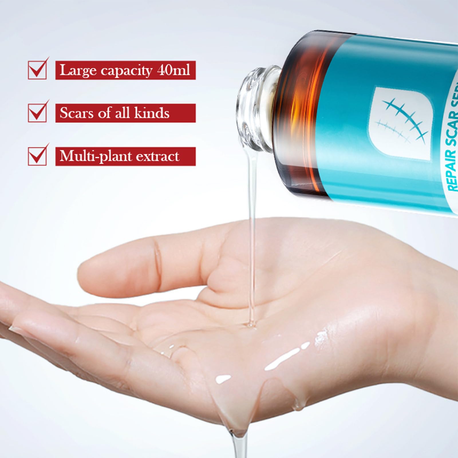 Serum do blizn, serum na blizny, serum na rozstępy, łagodniejsze blizny, bardziej elastyczne i mniej widoczne, stare i nowe blizny, usuwanie blizn