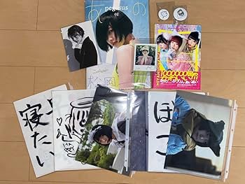 Amazon.co.jp: あのちゃん 直筆サイン入り写真集チェキセット