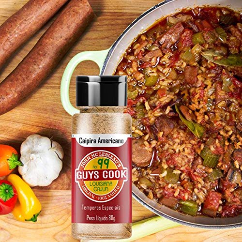 Tempero Internacional Caipira Americano (Louisiana Cajun) 80g