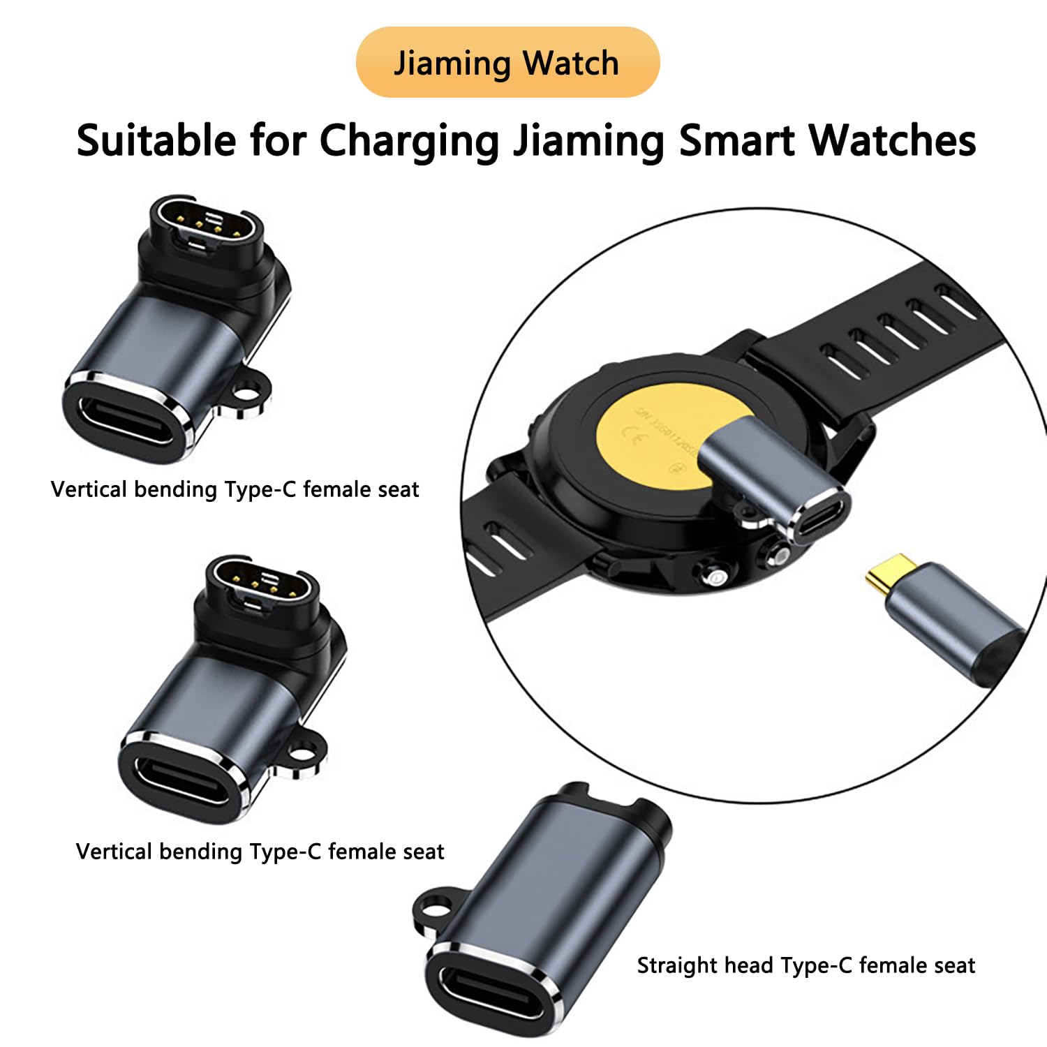 Chargeur Secteur 12W + Cable USB-C Compatible Avec Garmin Fenix 8 E 7 7S 7X 6 6S 6X 5 Forerunner 965 955 265 255 55 Vivoactive 5 Approach S60 Quatix 7 Charge Montre Phonillico