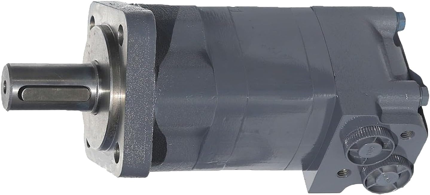 TUWODE Hydraulic Motor, opposite side view with mounting flange