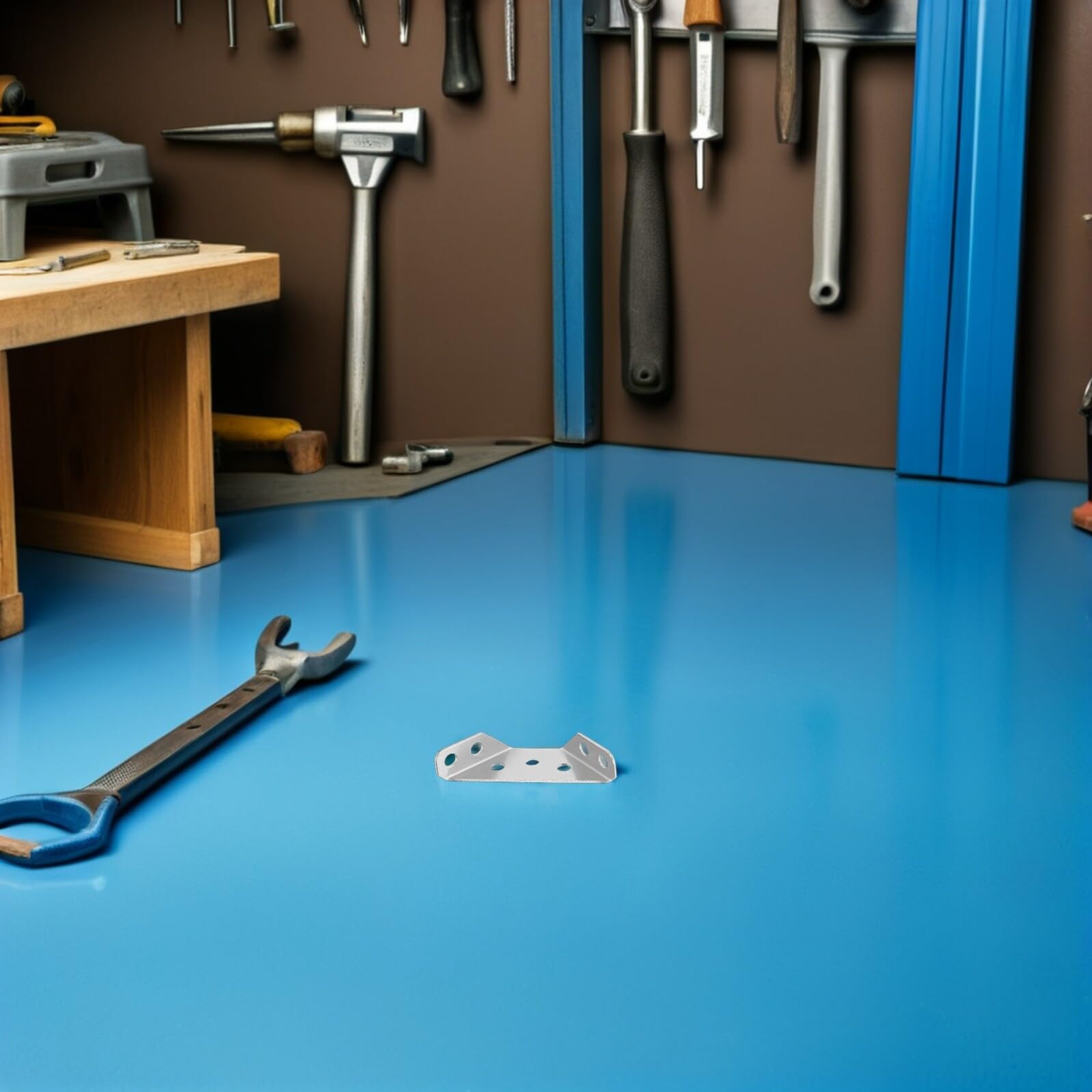 48 Set Squadrette Angolari in Acciaio Inox con Viti Supporto Multifunzione Tre Facce per Mobili Rinforzo Angolare per Scaffali Armadi e Mensole con Bordi Lisci e Sicuri per Casa