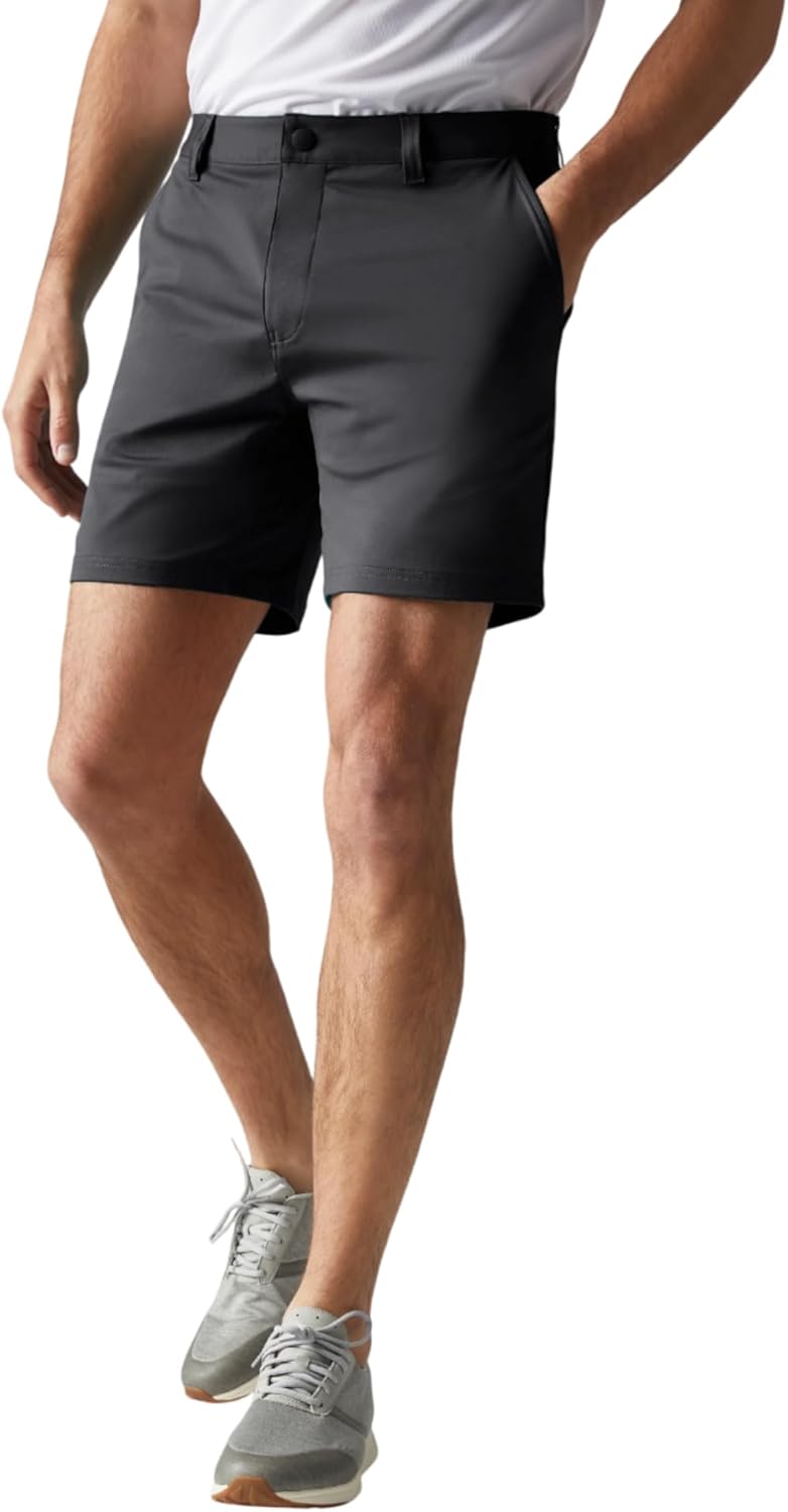 Rhone Commuter 7" Mens Shorts, Stretch Fabric Golf Shorts, Wrinkle Resistant