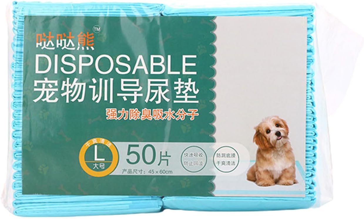 Dog and Puppy Pads Leak-Proof Blanket Pee for Pee Training Mat Rusable Diaper Essential Puppy Supplies Pet Training for Cats