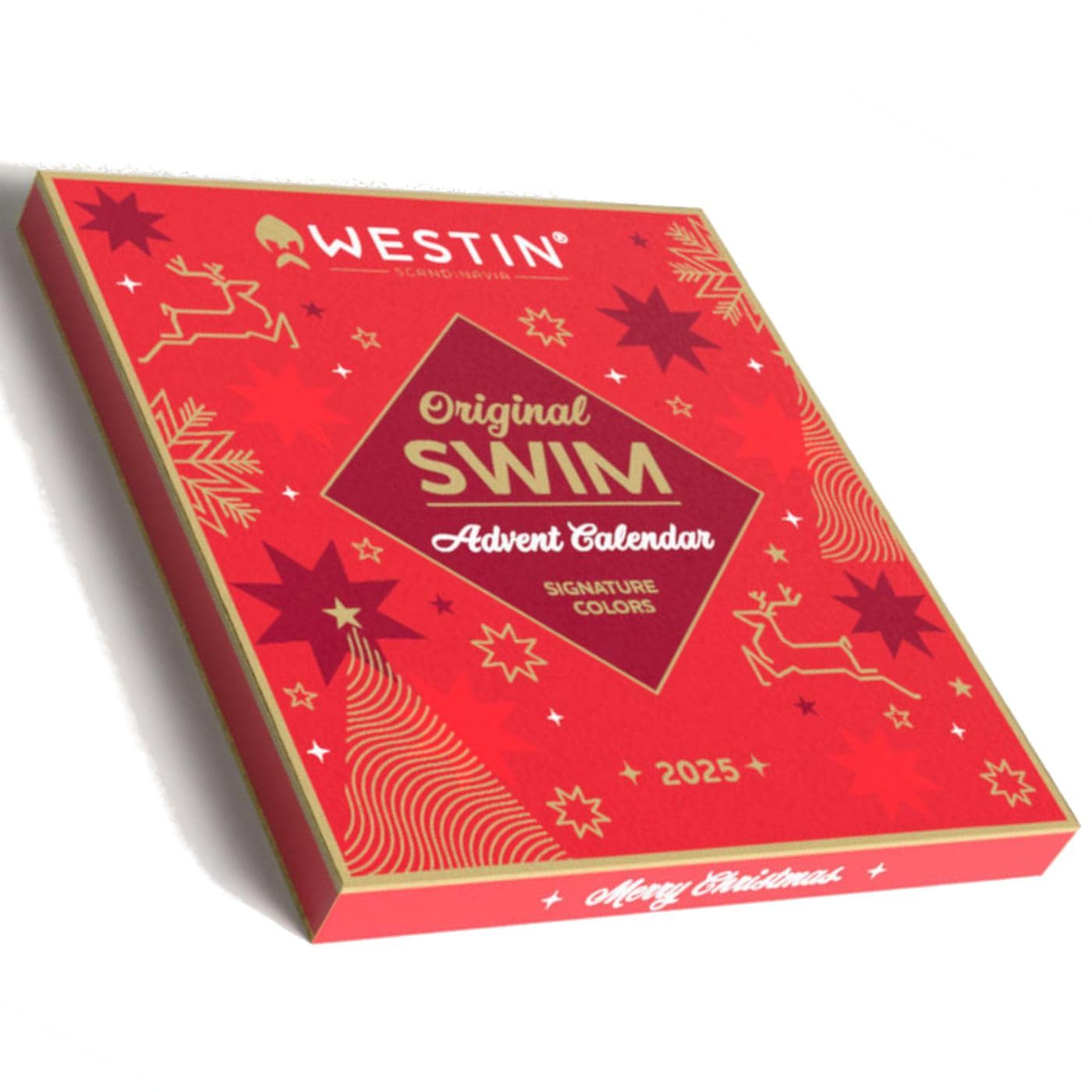 Westin 2025 Swim Advent Calendar 50x45,5x4,5cm - Adventskalender, Angelkalender, Weihnachtskalender