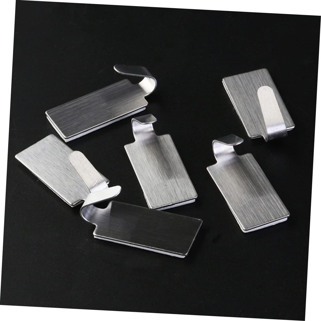 3 Series Adhesivos De Inoxidable Pared De Colgadores Y Duraderos Cocina Y Oficina Sin Taladro Instalación 30 Piezas*3