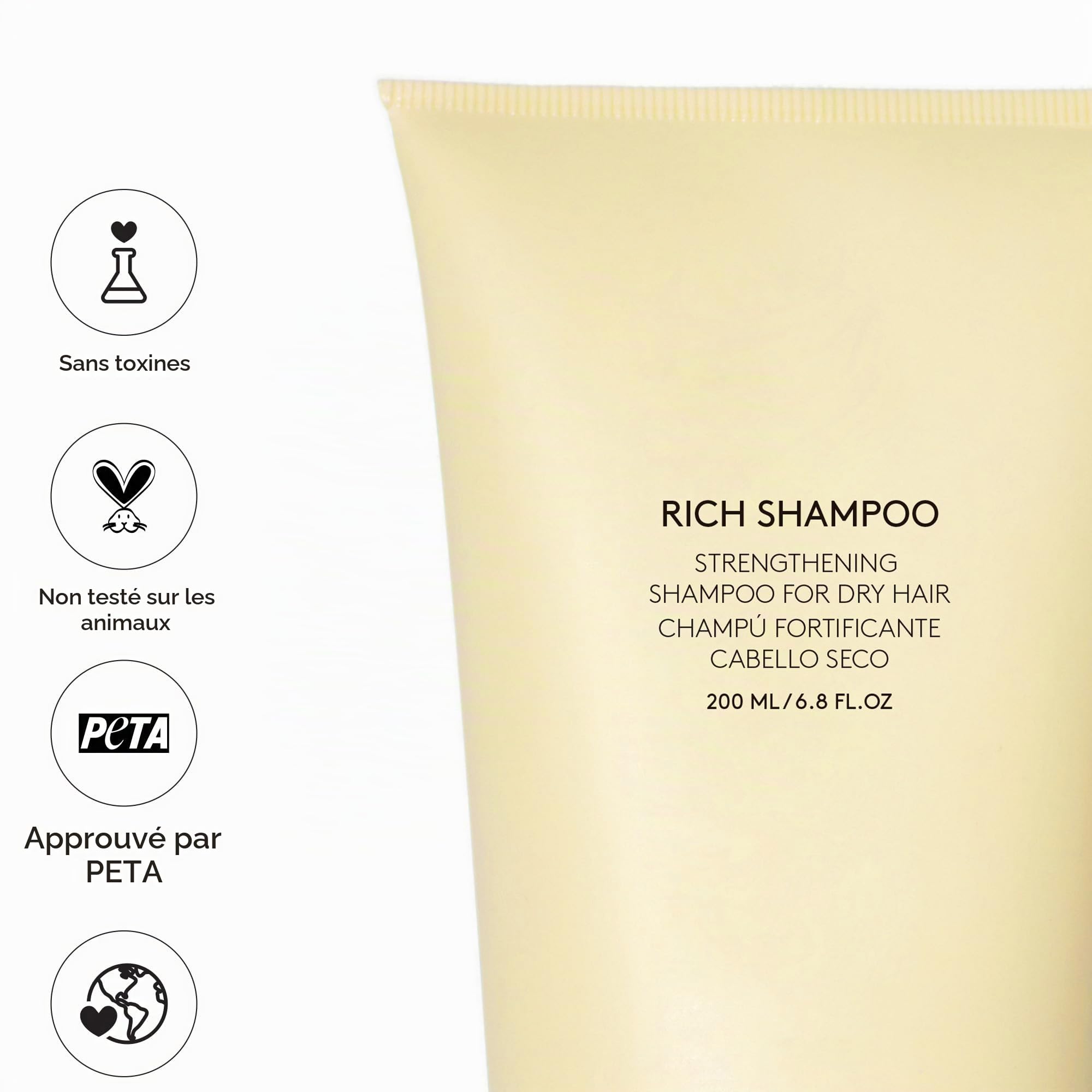 COCUNAT - Kit Nutrition Cheveux Secs - Shampooing Renforçant RICH + Masque Ultra-Nourrissant BOOMBASTIC - Nettoie, Hydrate, Nourrit, Définit et Élimine les Frisottis - Sans Silicone ni Sulfate
